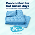 KY ice-silk cooling mat folded, Buy 1 Get 1 Free