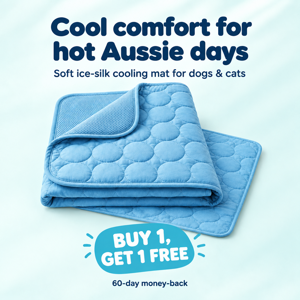 KY ice-silk cooling mat folded, Buy 1 Get 1 Free